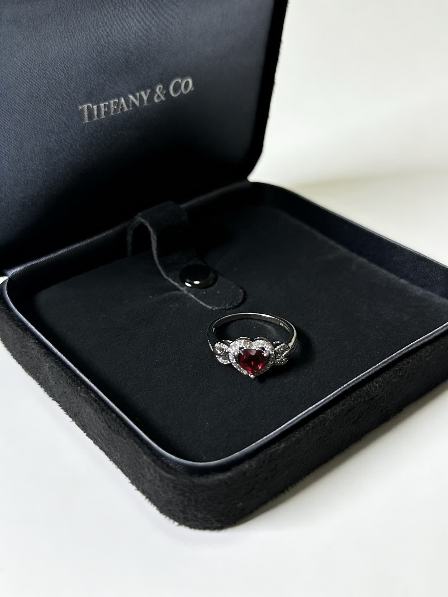Tiffany & Co. Ruby and Diamond Ring